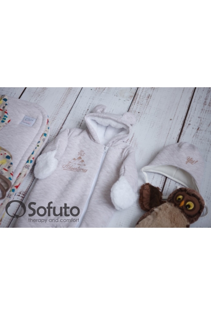 Комплект на выписку холодная зима, Animal Travel (6 предметов)