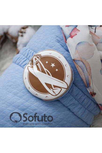 Комплект на выписку холодная зима, Bon voyage (6 предметов)