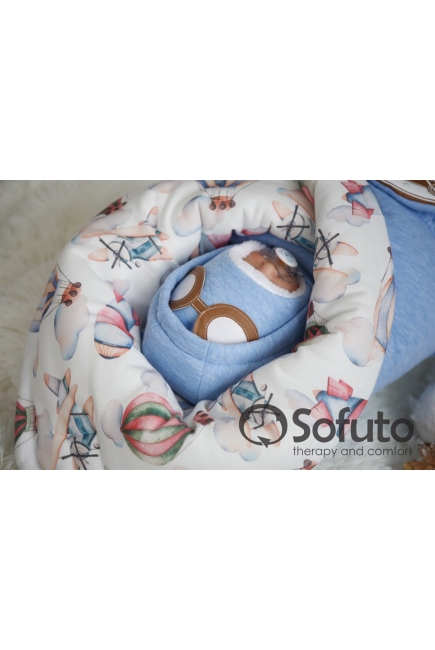 Комплект на выписку холодная зима, Bon voyage (6 предметов)