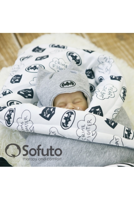 Комплект на выписку холодная зима, Baby Batman (7 предметов)