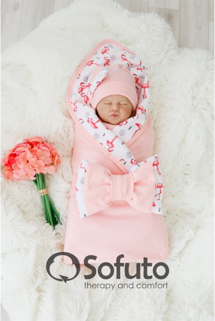 Комплект на выписку из роддома летний Flamingo (5 предметов)