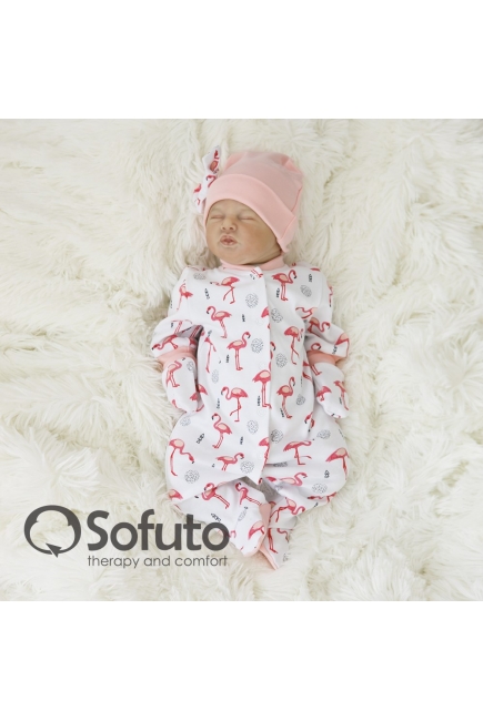 Комплект на выписку из роддома летний Flamingo (5 предметов)