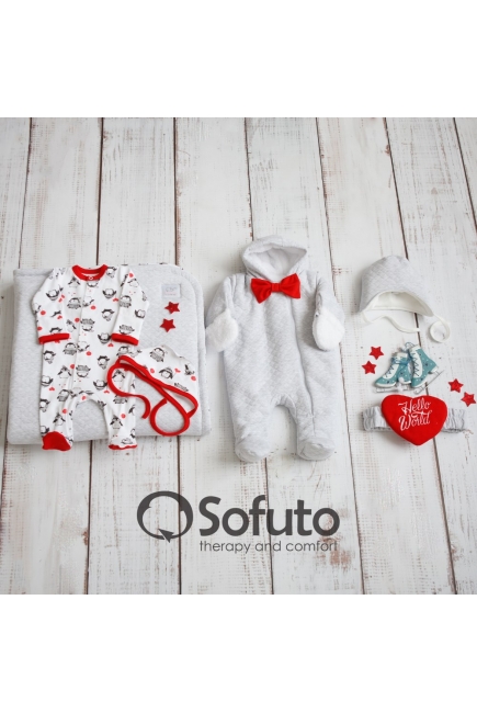 Комплект на выписку холодная зима, Lolo (6 предметов)