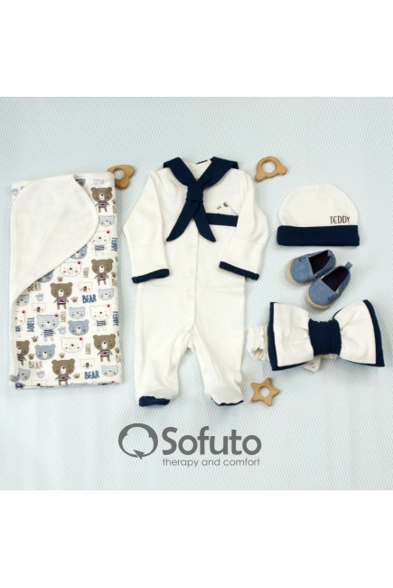 Комплект на выписку летний, Teddy (4 предмета)