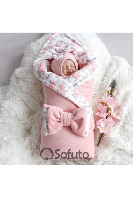 Комплект на выписку из роддома холодное лето Vintage Poudre (6 предметов)