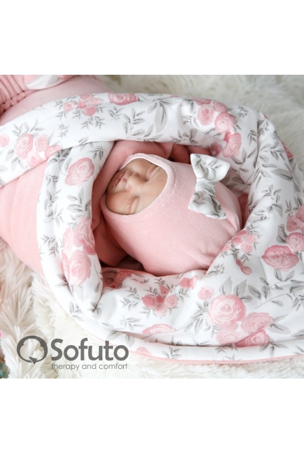 Комплект на выписку из роддома холодное лето Vintage Poudre (6 предметов)