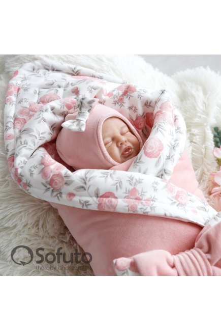 Комплект на выписку из роддома холодное лето Vintage Poudre (6 предметов)