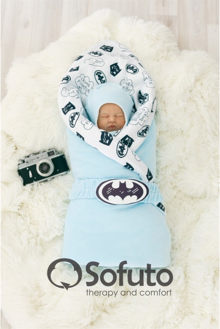 Комплект на выписку холодное лето, Batman (6 предметов)