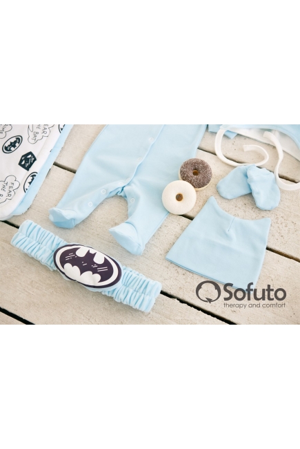 Комплект на выписку холодное лето, Batman (6 предметов)