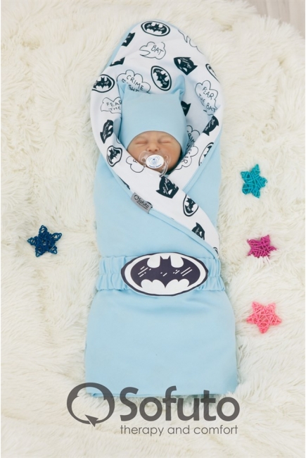 Комплект на выписку из роддома жаркое лето, Batman (5 предметов)