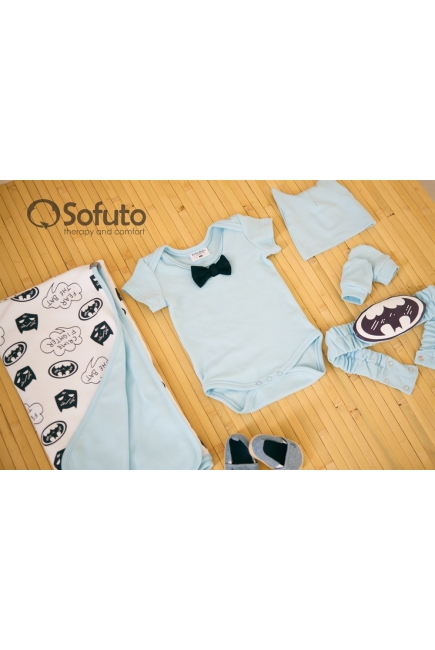 Комплект на выписку из роддома жаркое лето, Batman (5 предметов)