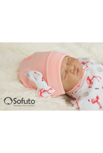 Комплект на выписку из роддома жаркое лето Flamingo (5 предметов)