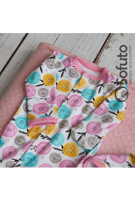 Комплект на выписку демисезонный, Rosa Dior (6 предметов)