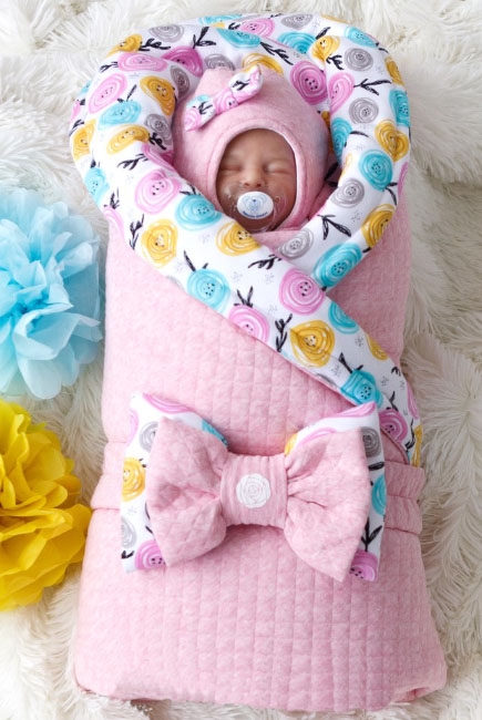 Комплект на выписку демисезонный, Rosa Dior (6 предметов)