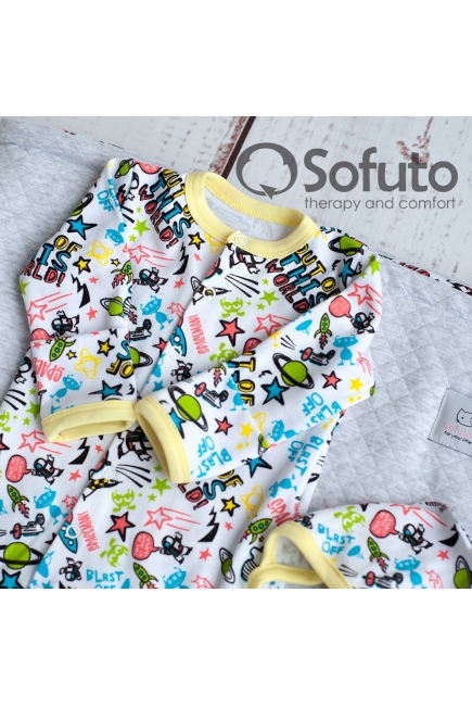 Комплект на выписку холодное лето, Space Travel (6 предметов)