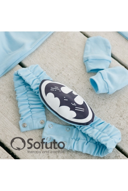 Комплект на выписку летний Batman (5 предметов)