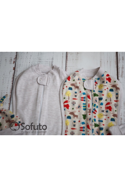 Комплект пеленок-коконов для новорожденных, Animal Travel