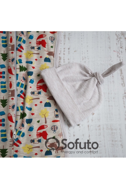 Комплект пеленок-коконов для новорожденных, Animal Travel