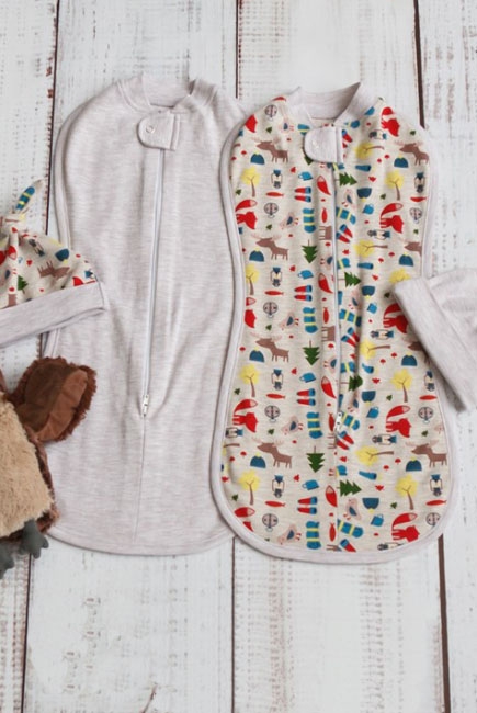 Комплект пеленок-коконов для новорожденных, Animal Travel