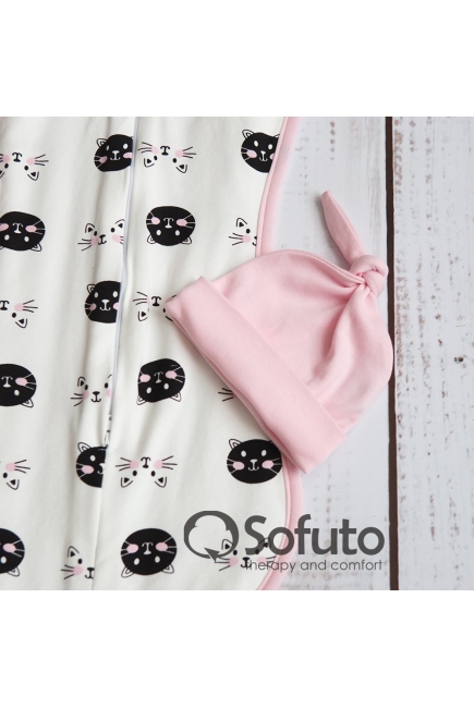 Комплект пеленок-коконов для новорожденных, Kitty-kat