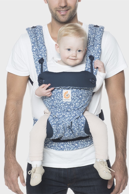 Эрго-рюкзак Ergobaby 360 - Batik Indigo