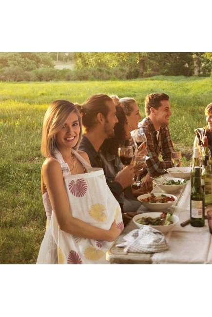 Накидка для кормления муслиновая Bebe Au Lait, Palma