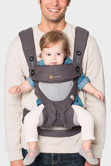 Эрго-рюкзак Ergobaby 360 Cool Air Mesh - Carbon Grey