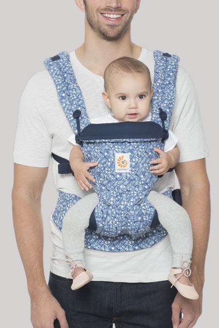 Эрго-рюкзак Ergobaby OMNI 360 Cool Air Mesh - Batik Indigo