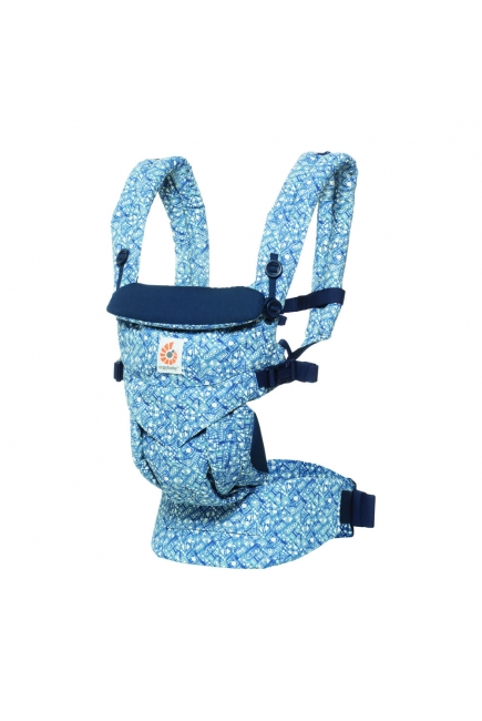 Эрго-рюкзак Ergobaby OMNI 360 Cool Air Mesh - Batik Indigo