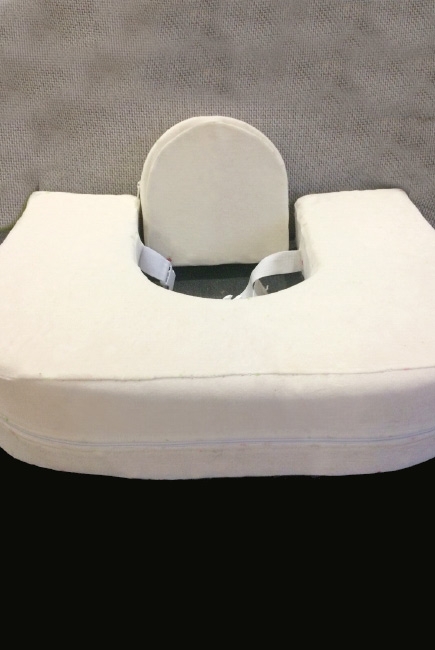 Подушка для кормления двойни Milk Rivers Twins, с дополнительной подушкой для спины экрю