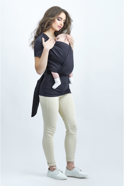 Слингомайка регулируемая Loona, Black