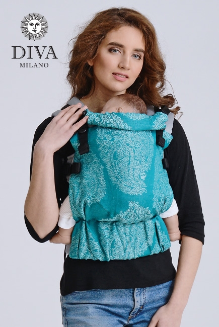 Эрго-рюкзак Diva Essenza Smeraldo Simple One! с бамбуком