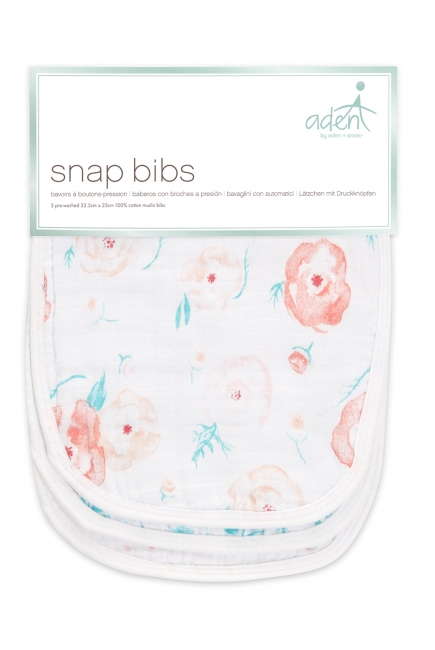 Слюнявчик муслиновый Aden by Aden&Anais, набор из 3 штук, Little Bib Baby Star