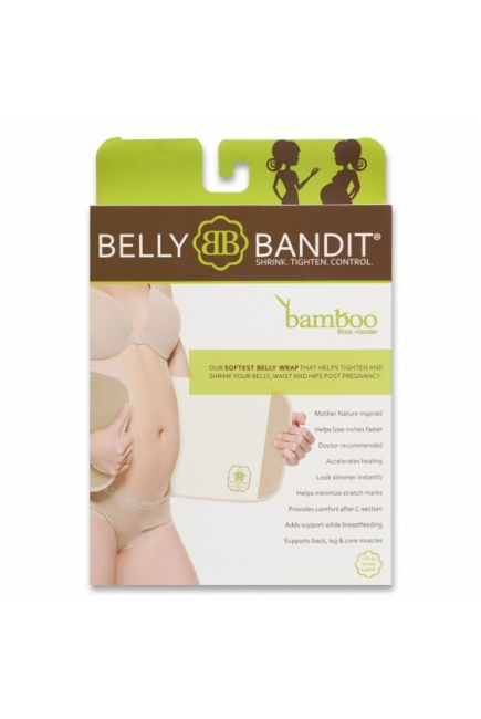 Бандаж послеродовой Belly Bandit Bamboo, кремовый
