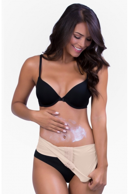 Пояс "Защита от крема" под бандаж Belly Shield, бежевый