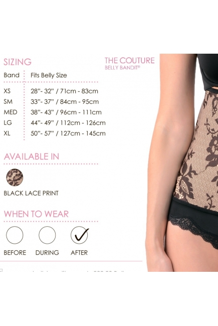 Бандаж послеродовой Belly Bandit Couture (c кружевом)