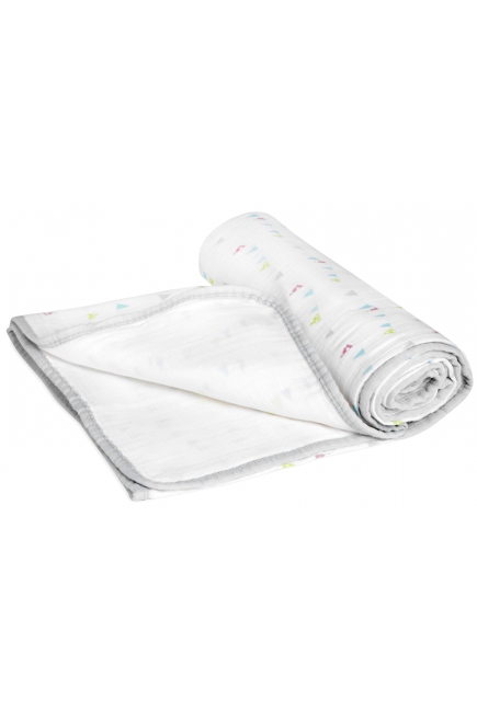 Одеяло муслиновое для коляски Aden by Aden Anais, Dancing Bunnies