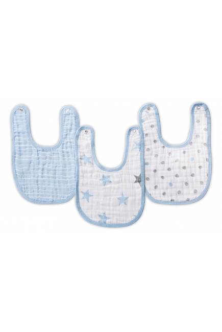 Слюнявчик Aden by Aden Anais, набор из 3 штук, Dapper