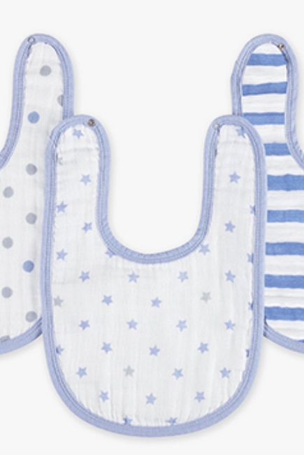 Слюнявчик муслиновый Aden by Aden Anais, набор из 3 штук, Little Bib Dashing