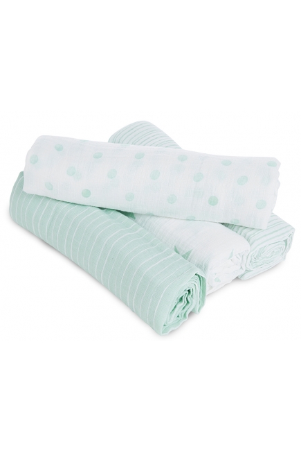 Муслиновые пеленки для новорожденных Aden by Aden Anais, большие, набор 4, Dream