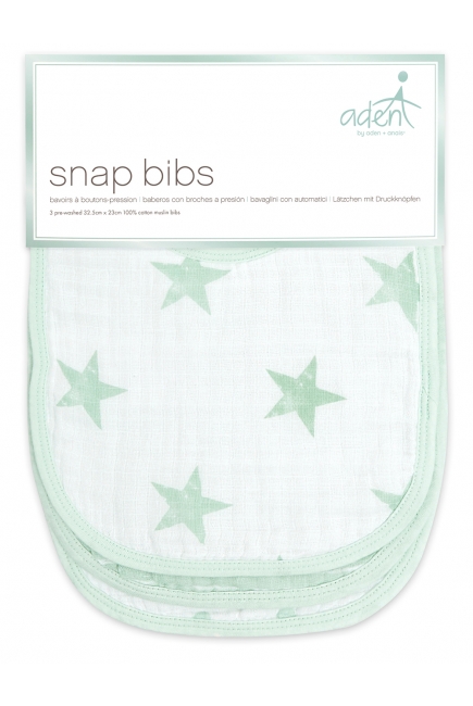 Слюнявчик муслиновый Aden by Aden&Anais, набор 3, Dream