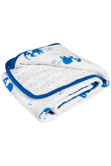 Муслиновые одеяло для новорожденных Aden by Aden&Anais, Elephants