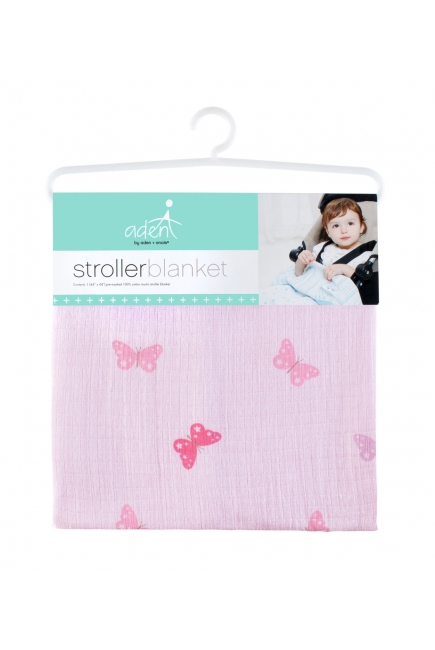 Муслиновые одеяло для коляски Aden by Aden&Anais, Girls N'swirls