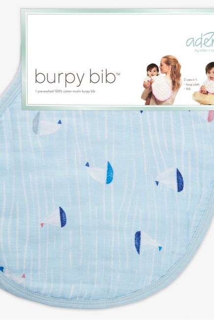 Слюнявчик Burpy Bib Aden&Anais, Making Waves