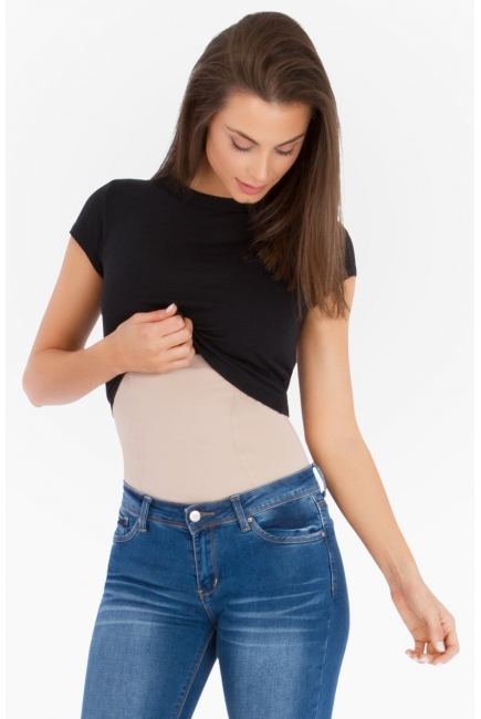 Бандаж послеродовой Belly Bandit Mother Tucker Cincher, бежевый