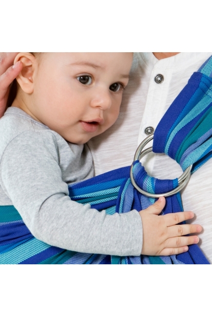 Слинг с кольцами Amazonas (двойное диагональное плетение), Laguna 180