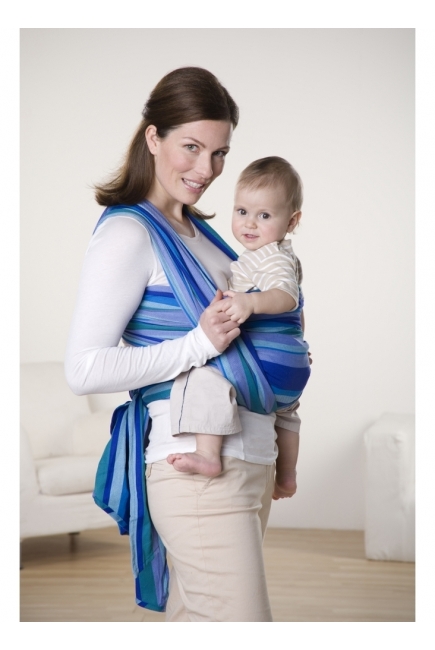 Слинг-шарф Amazonas (двойное диагональное плетение), Laguna