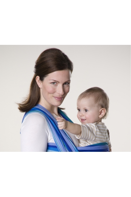 Слинг-шарф Amazonas (двойное диагональное плетение), Laguna