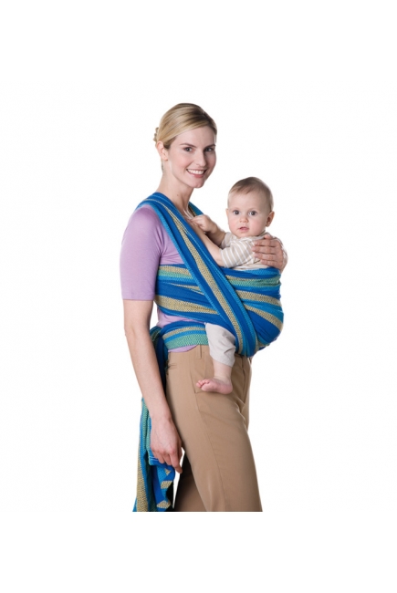 Слинг-шарф Amazonas (двойное диагональное плетение), Melon