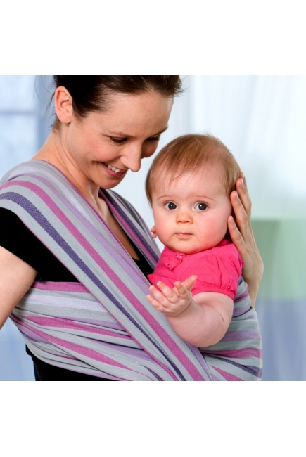 Слинг-шарф Amazonas (двойное диагональное плетение), Mystic